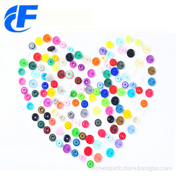KAM plastic colorful snap button for file folders